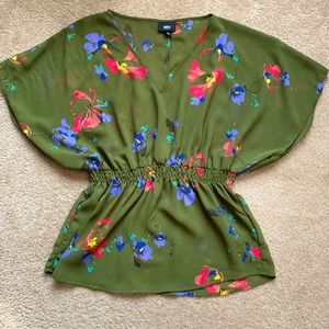 Mossimo peplum top extra small